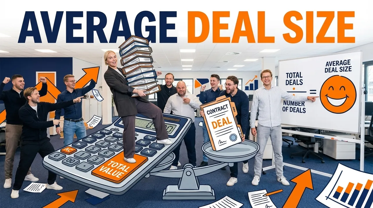 Visual representation of Average Deal Size