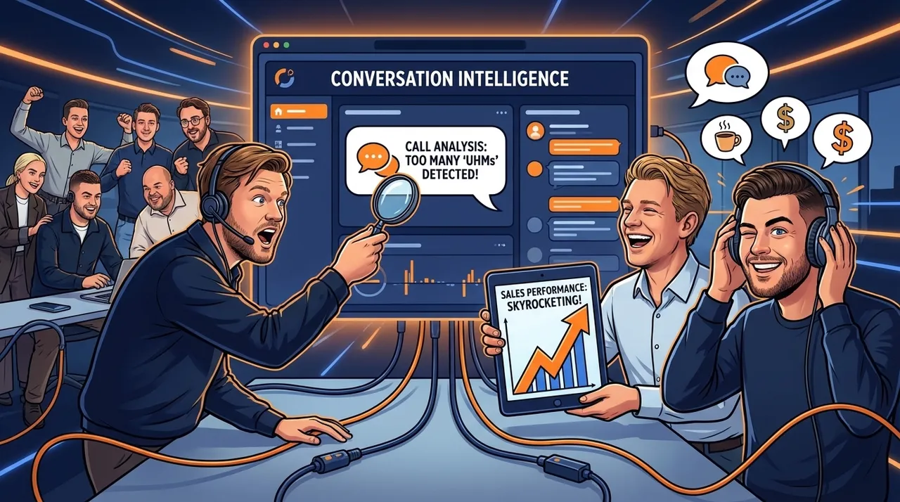 Visual representation of Conversation Intelligence