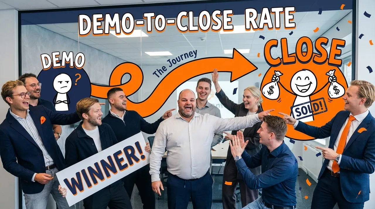 Visual representation of Demo-to-Close Rate