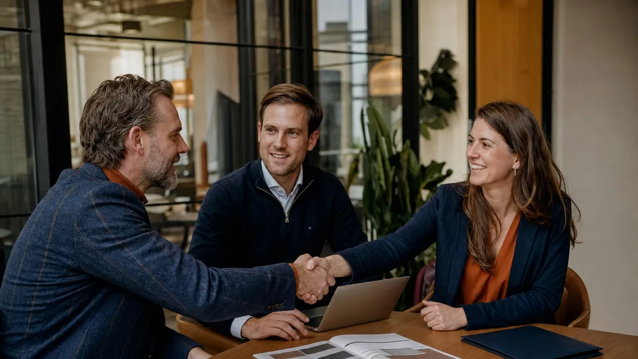 Visuele weergave van Handelsagent