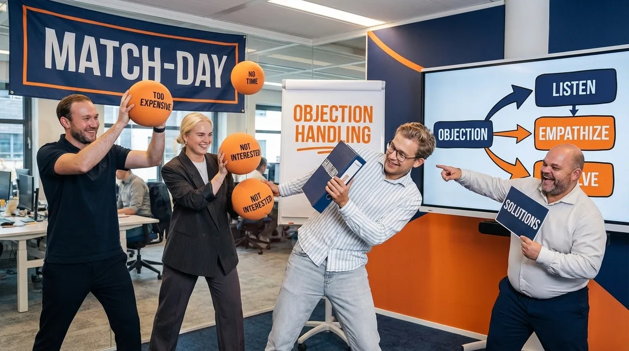 Visual representation of Objection Handling