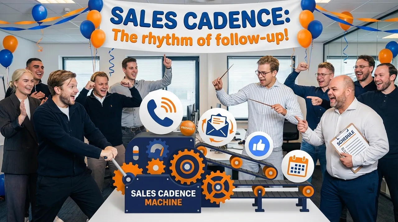 Visual representation of Sales Cadence