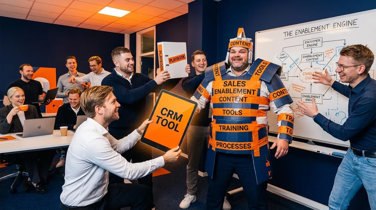 Visual representation of Sales Enablement