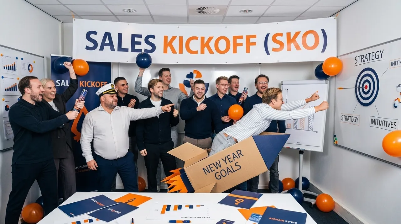 Visual representation of Sales Kickoff (SKO)