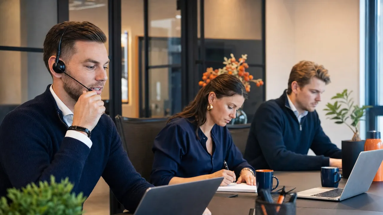 Visuele weergave van Sales outreach