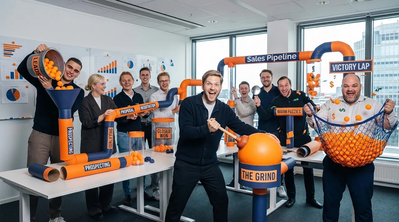 Visual representation of Sales Pipeline