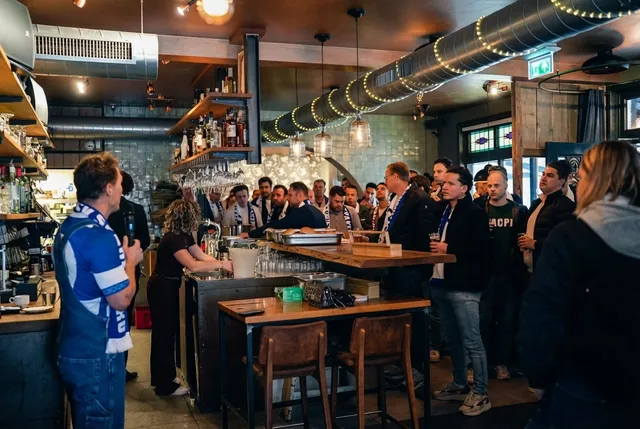 Netwerken tijdens Match-day Derby Event