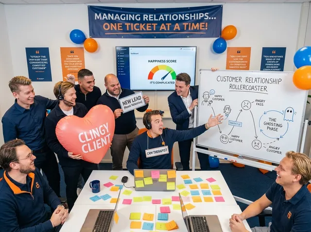 Illustration for Customer Relationship Management (CRM)