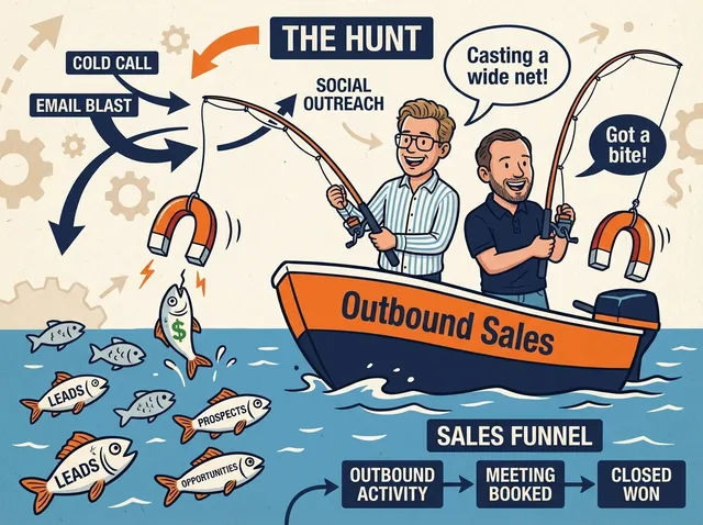 Illustration for Outbound Sales