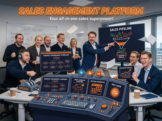 Illustration for Sales Engagement Platform