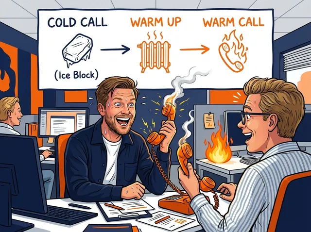 Illustration for Warm Calling